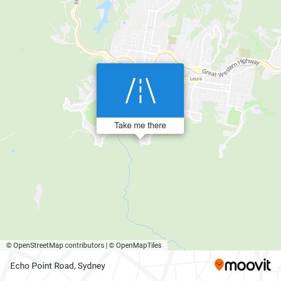 Echo Point Road map