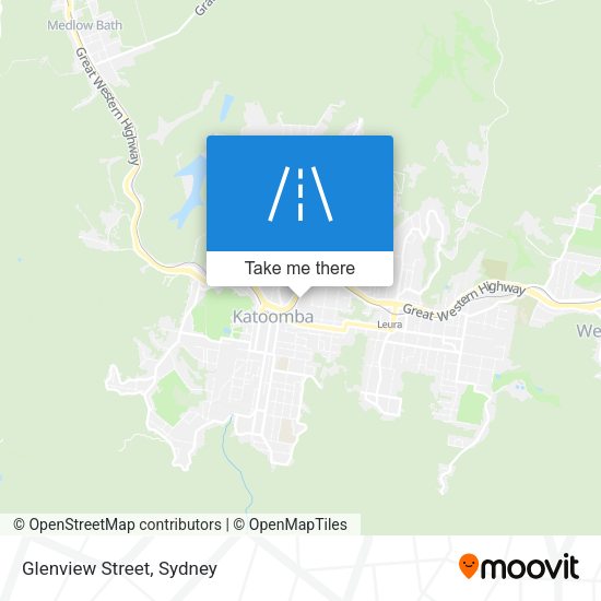 Glenview Street map