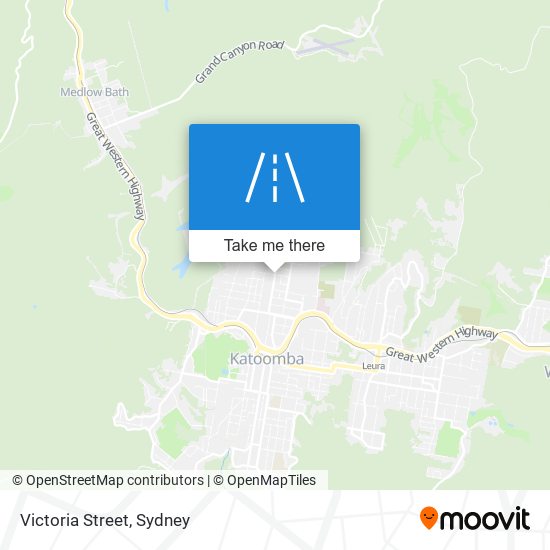 Victoria Street map