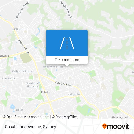 Casablanca Avenue map