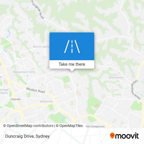 Duncraig Drive map