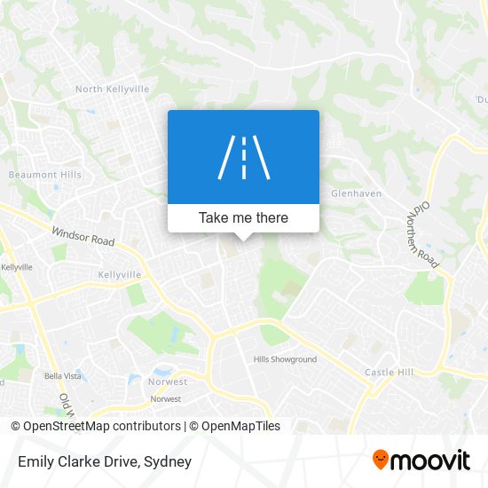 Emily Clarke Drive map