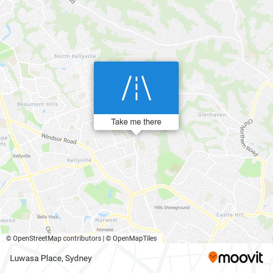 Luwasa Place map