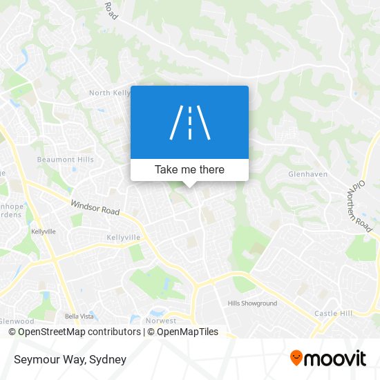 Seymour Way map