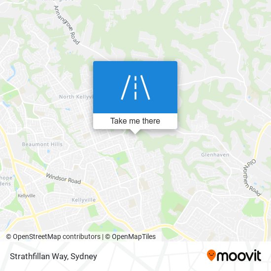 Strathfillan Way map