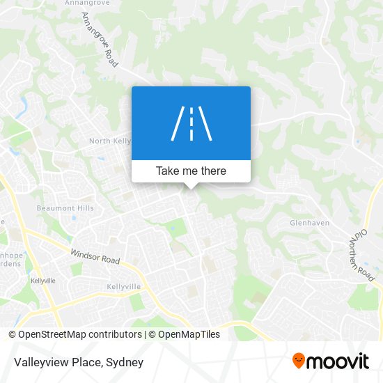 Mapa Valleyview Place