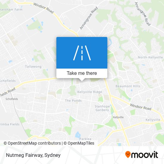 Nutmeg Fairway map