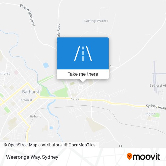 Weeronga Way map