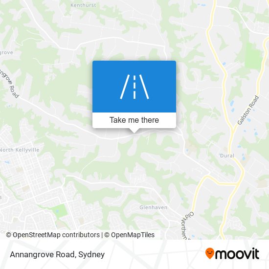 Mapa Annangrove Road