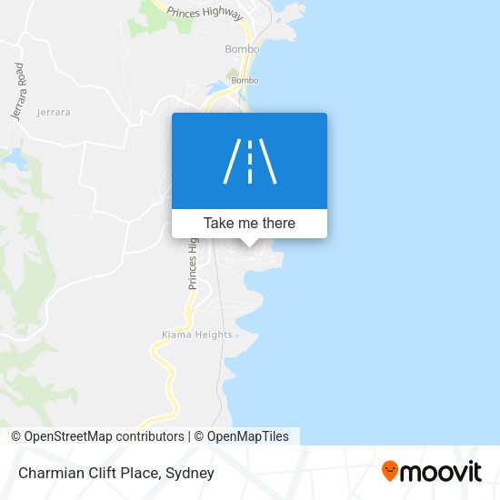 Charmian Clift Place map