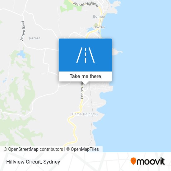 Hillview Circuit map