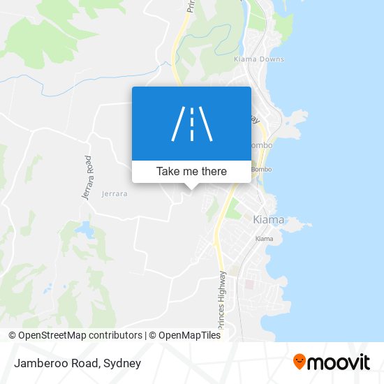 Jamberoo Road map