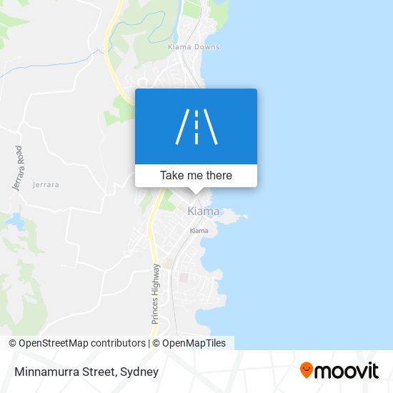 Mapa Minnamurra Street