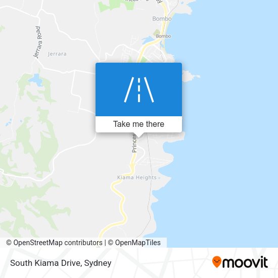 South Kiama Drive map