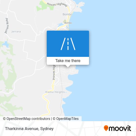 Tharkinna Avenue map