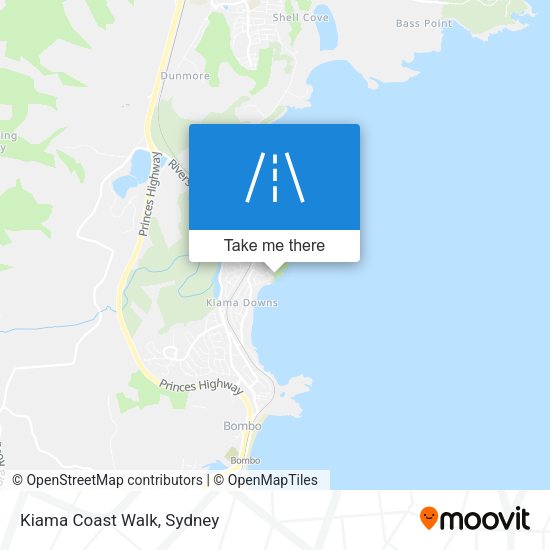 Kiama Coast Walk map