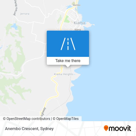 Anembo Crescent map