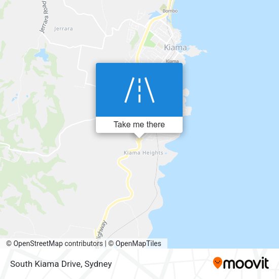 South Kiama Drive map