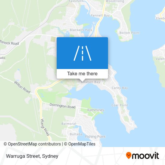 Warruga Street map