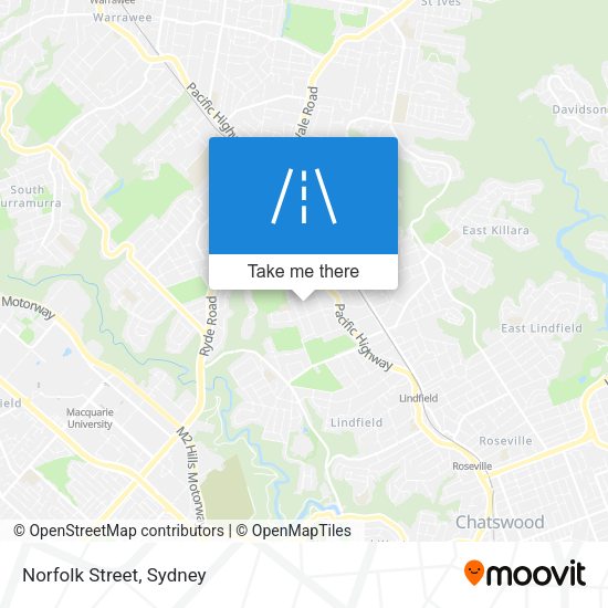 Norfolk Street map