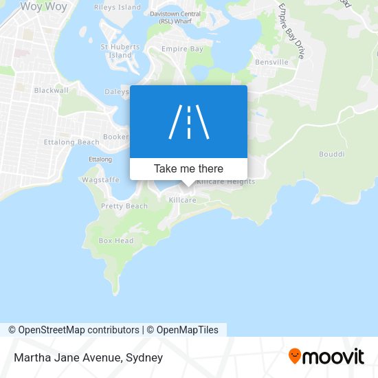 Martha Jane Avenue map