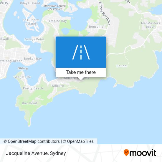 Jacqueline Avenue map