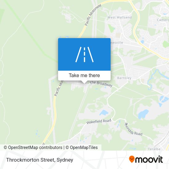 Throckmorton Street map