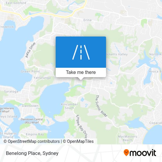 Benelong Place map