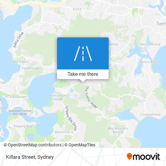 Killara Street map