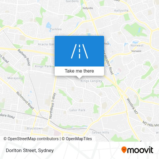 Dorlton Street map