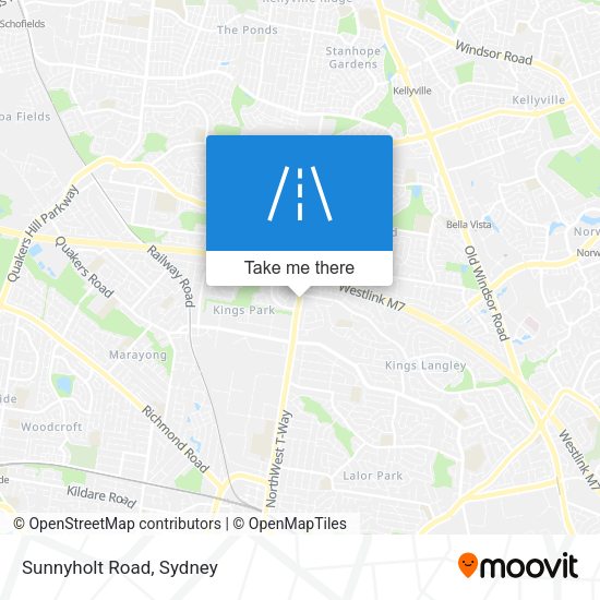 Sunnyholt Road map