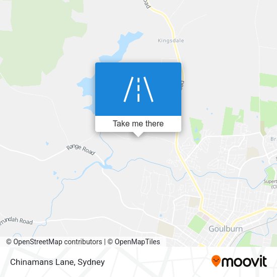 Chinamans Lane map