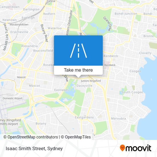 Isaac Smith Street map