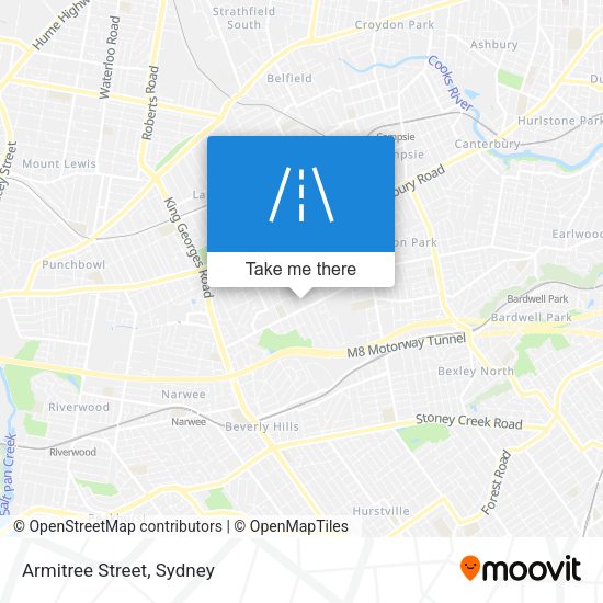 Armitree Street map