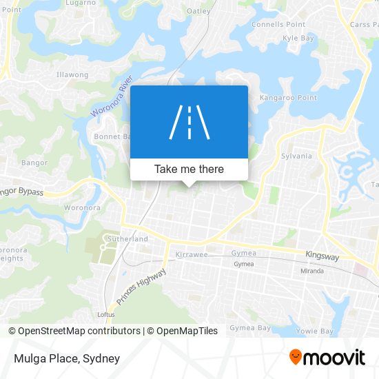 Mulga Place map