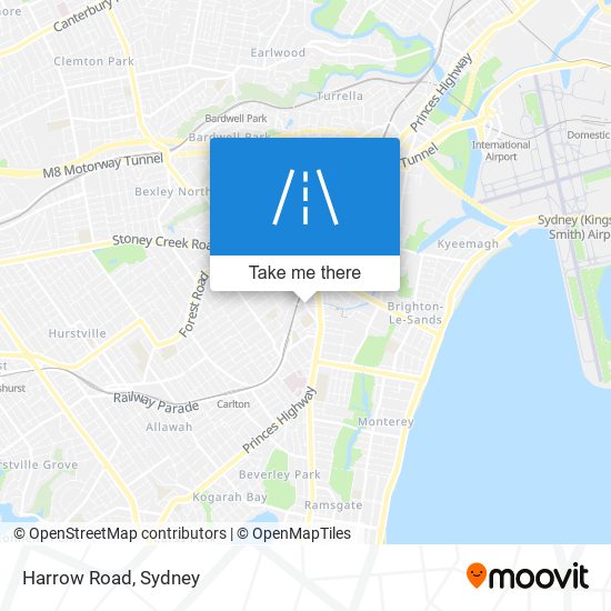 Mapa Harrow Road