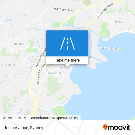 Inala Avenue map