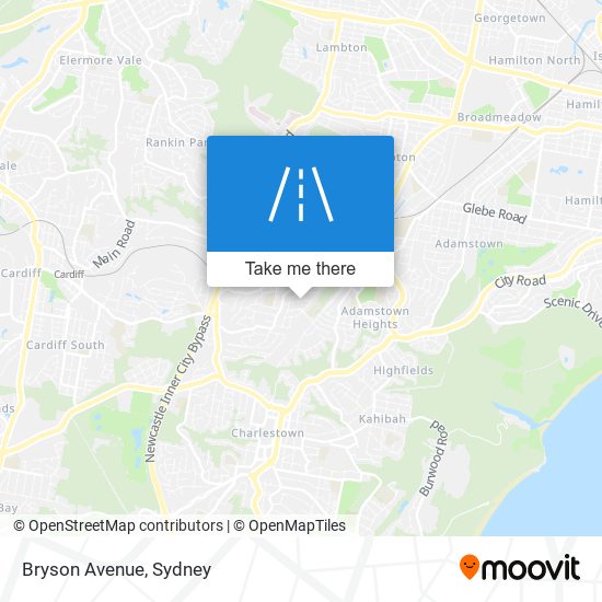 Bryson Avenue map
