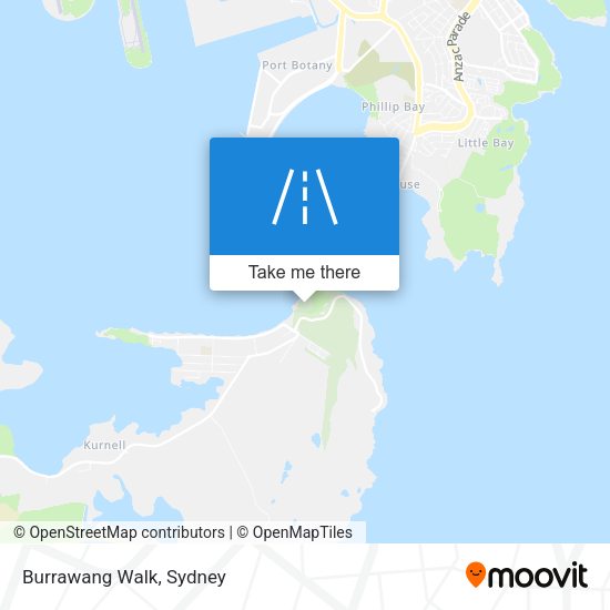 Burrawang Walk map