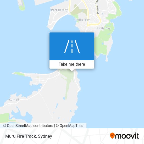 Muru Fire Track map