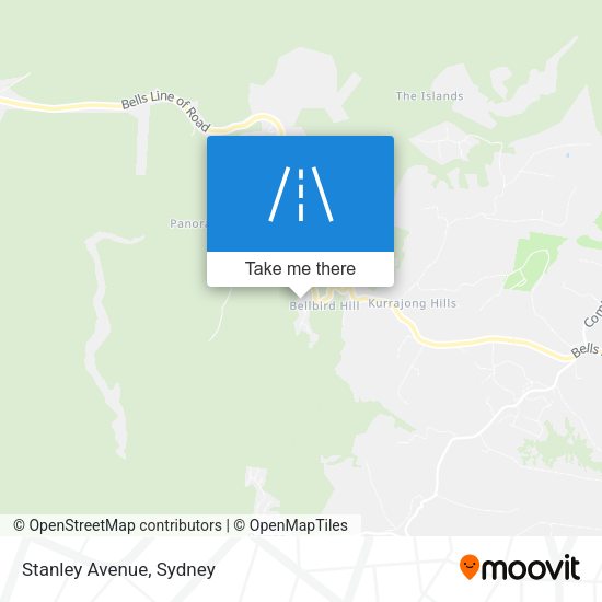 Stanley Avenue map