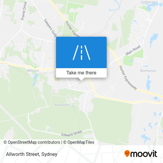 Allworth Street map