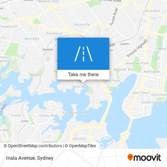 Inala Avenue map