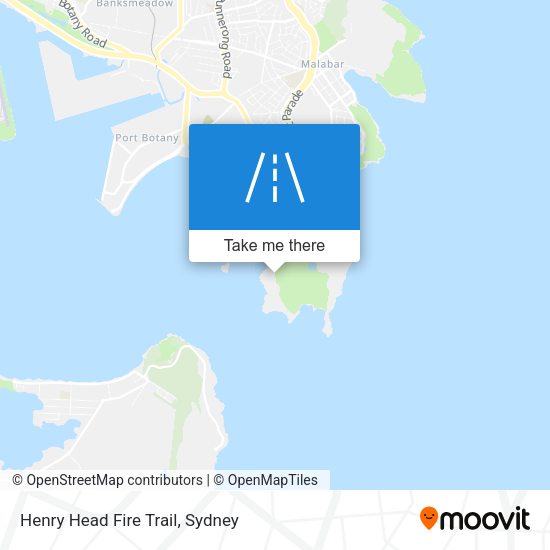 Henry Head Fire Trail map
