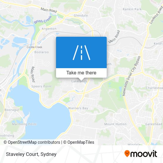 Staveley Court map