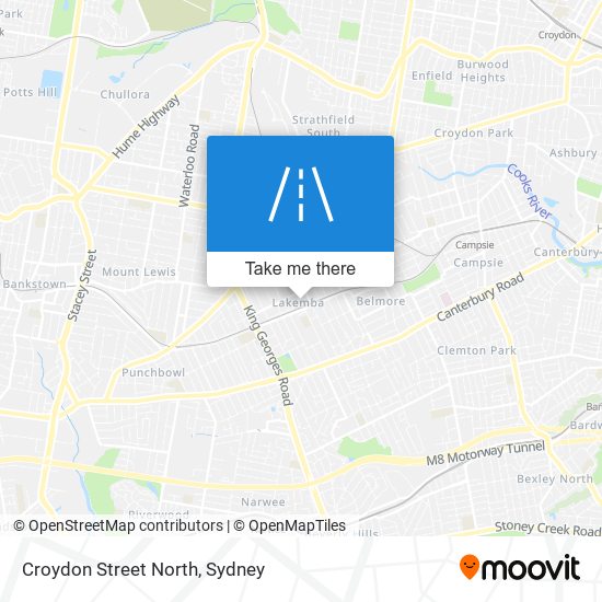 Croydon Street North map