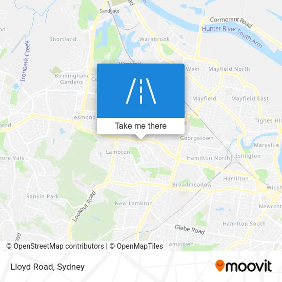 Lloyd Road map