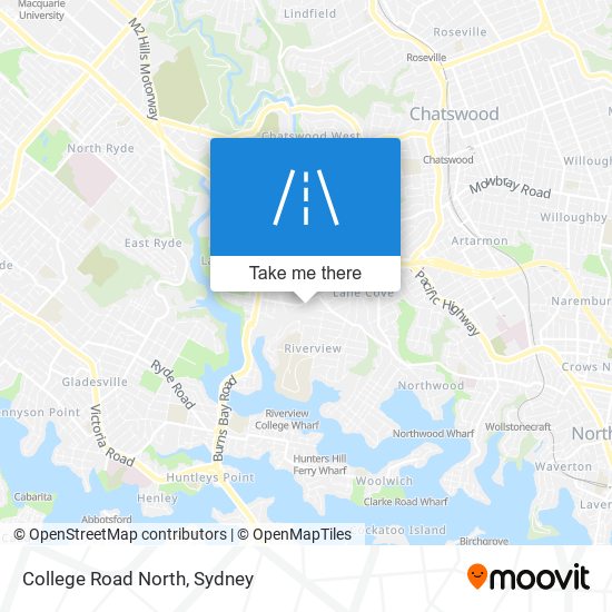 College Road North map