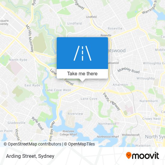 Arding Street map