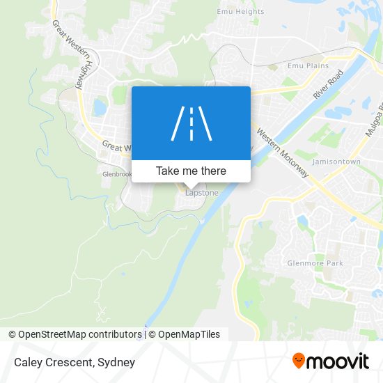 Caley Crescent map